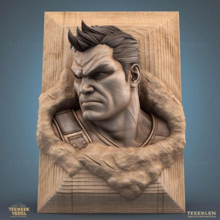 Games (Tekken Mobile 1, GAMES_37621) 3D models for cnc